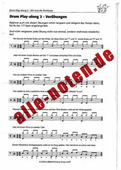 Kräsch! Bum! Bäng! Drum Play-Alongs für Kids (O. Satzer) >> Schlagzeugnoten mit CD