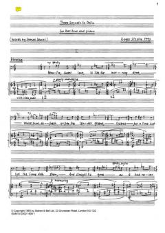 Three Sonnets To Delia von Roger Steptoe 