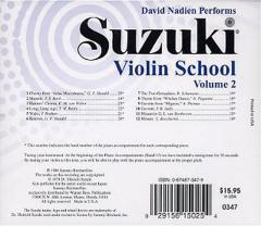 Suzuki Violin School 2 - CD im Alle Noten Shop kaufen (CD)