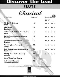 Discover the Lead: Classical for Flute 