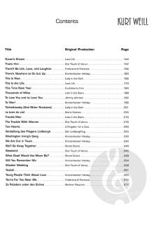 Kurt Weill Songs Vol. 2 