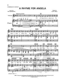 Kurt Weill Songs Vol. 2 