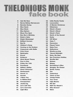 Thelonious Monk Fake Book C 