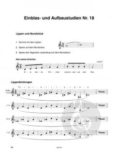 Einblas- und Aufbaustudien für Trompete von Horst Rapp im Alle Noten Shop kaufen