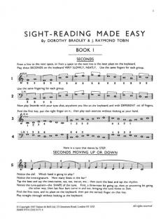 Sight-Reading Made Easy Book 1 von Dorothy Bradley 