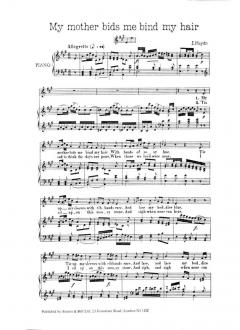 My Mother Bids Me Bind My Hair von Joseph Haydn 
