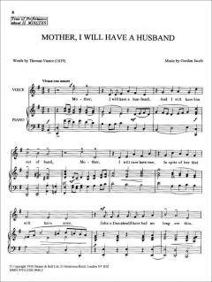 Mother, I Will Have A Husband von Gordon Jacob 