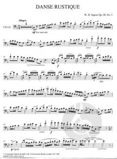 Danse Rustique von William Henry Squire für Violoncello und Klavier im Alle Noten Shop kaufen