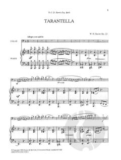 Tarantella von William Henry Squire für Violoncello und Klavier im Alle Noten Shop kaufen