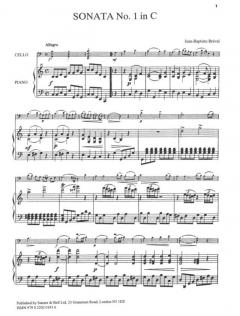 Sonata In C von Jean-Baptiste Bréval für Violoncello und Klavier im Alle Noten Shop kaufen