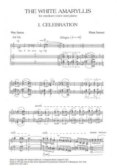 The White Amarylis von Rhian Samuel 