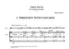 Threnody with Fanfares von Rhian Samuel 