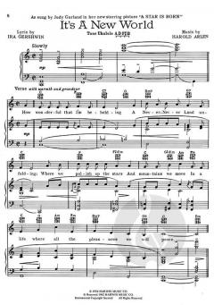 A Star Is Born von Harold Arlen 