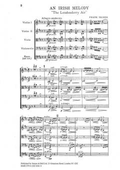 An Irish Melody von Frank Bridge 