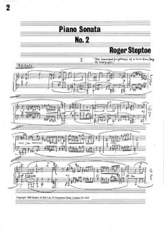 Piano Sonata No. 2 von Roger Steptoe 
