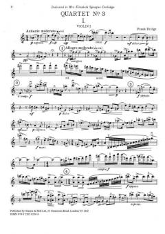 String Quartet No. 3 von Frank Bridge 