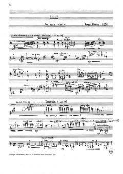 Study For Solo Violin von Roger Steptoe im Alle Noten Shop kaufen