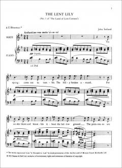 The Complete Works For Voice And Piano Vol. 1 von John Ireland 