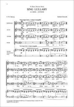 Sing Lullaby (Herbert Howells) 