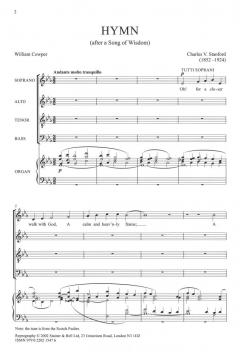 Oh! For A Closer Walk With God (Charles Villiers Stanford) 