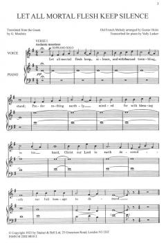 Let All Mortal Flesh Keep Silence (Gustav Holst) 