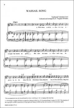 The Yorkshire Wassail Song (Ralph Vaughan Williams) 