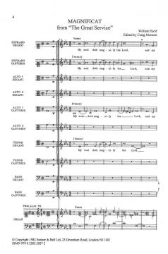 Magnificat And Nunc Dimittis von William Byrd 