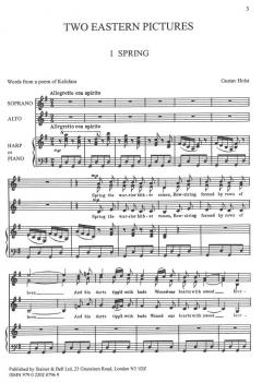 Two Eastern Pictures (Gustav Holst) 