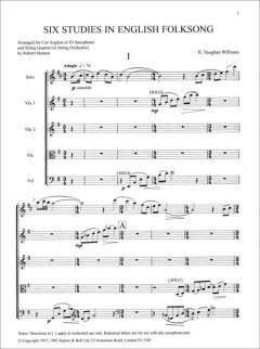 Six Studies In English Folk Song (Ralph Vaughan Williams) 