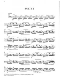 Six Suites von Johann Sebastian Bach 