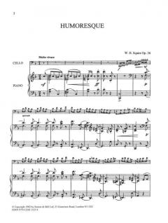 Humoresque von William Henry Squire für Violoncello und Klavier im Alle Noten Shop kaufen