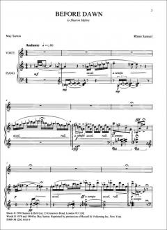 Before Dawn von Rhian Samuel 