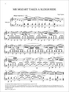 Mr Mozart Takes A Sleigh Ride von Nigel Ogden 