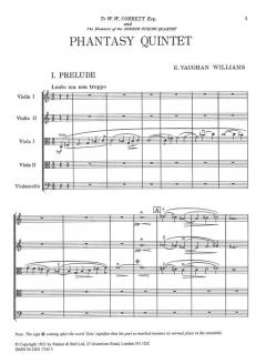 Phantasy Quintet von Ralph Vaughan Williams 