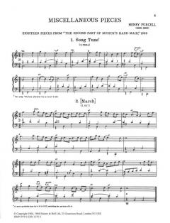 Complete Harpsichord Works Book 2 (Henry Purcell) 