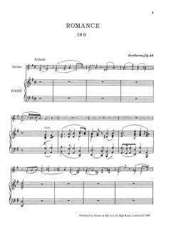 Romances von Ludwig van Beethoven 