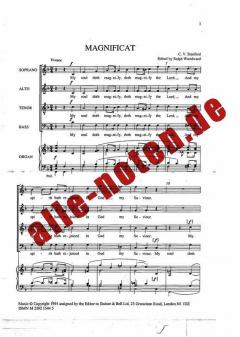 Magnificat And Nunc Dimittis In F (Charles Villiers Stanford) 