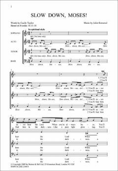 Slow Down Moses von Taylor 