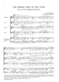 The Springtime Of The Year (Ralph Vaughan Williams) 