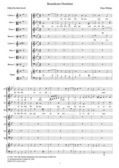 Benedictus Dominus (Peter Philips) 