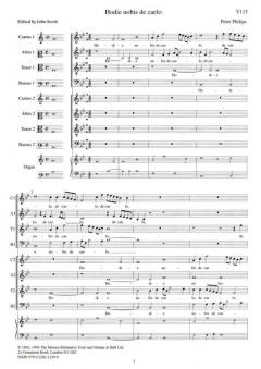 Hodie Nobis De Caelo (Peter Philips) 