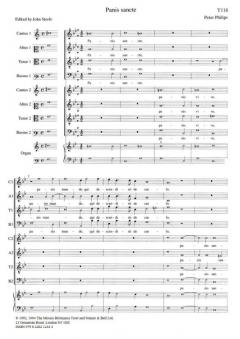 Panis Sancte (Peter Philips) 
