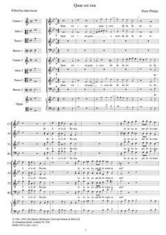 Quae Est Ista (Peter Philips) 