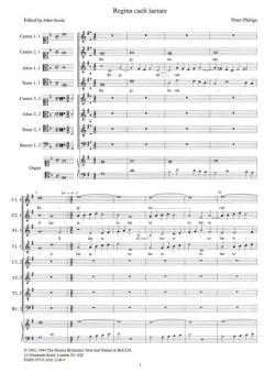 Regina Caeli Laetare (Peter Philips) 