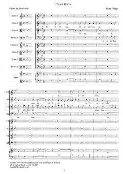 Tu Es Petrus (Peter Philips) 
