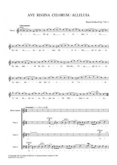 Ave Regina Celorum/Alleluia (Bayan Northcott) 