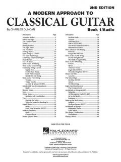 A Modern Approach To Classical Guitar Book 1 von Charles Duncan 