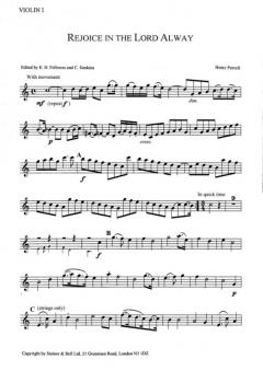 Rejoice In The Lord (Henry Purcell) 