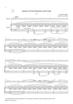 Sonata In D von Charles Hubert Parry 