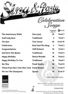 Sing And Party With Celebration Songs 